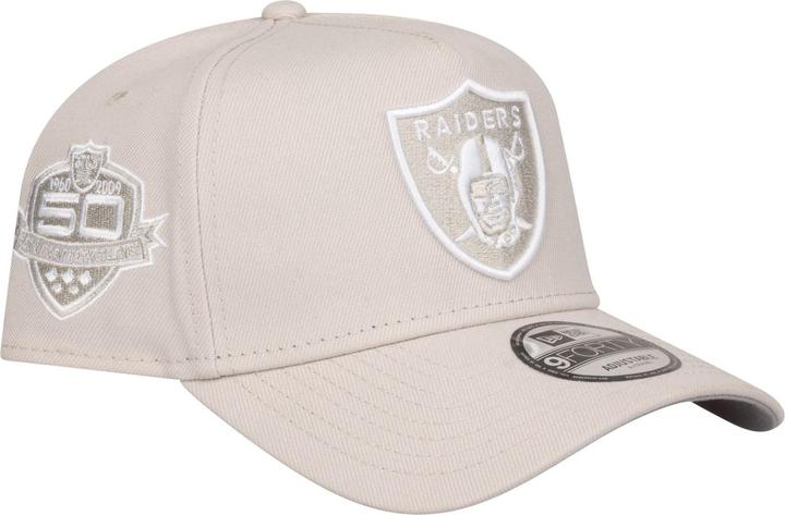 Actual product image New Era 9Forty A-Frame Snapback Cap Las Vegas Raiders Stone (One size)
