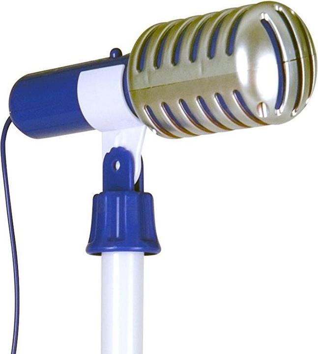 Actual product image Bontempi Vintage stage microphone blue