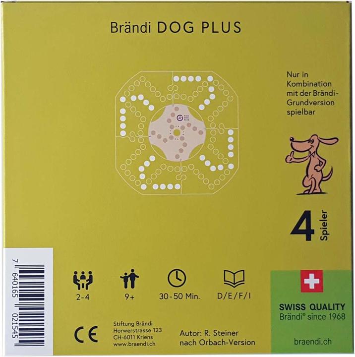 Produktbild Brändi Dog Plus 4-er (Deutsch, Französisch, Italienisch, Englisch)