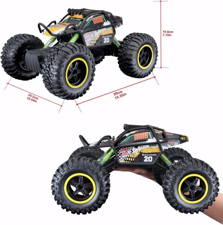 Actual product image Maisto Rock Crawler Pro Series 4 WS