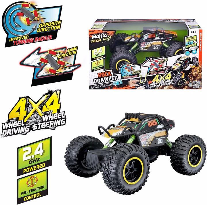 Actual product image Maisto Rock Crawler Pro Series 4 WS