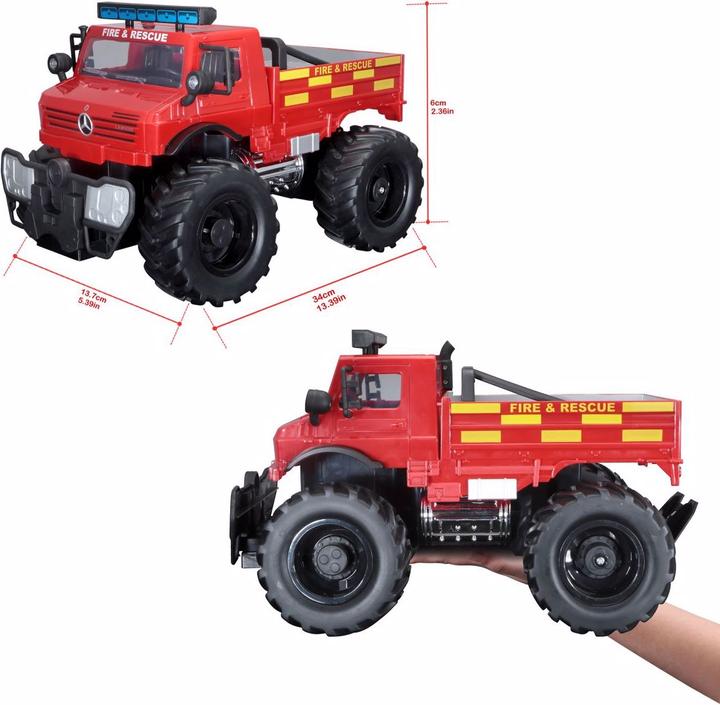 Produktbild Maisto Mercedes Unimog U5000 Feuerwehr