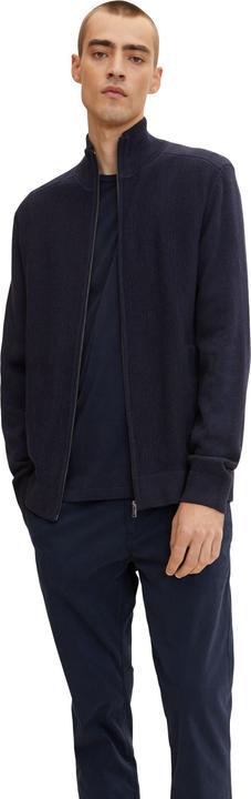 Actual product image Tom Tailor Jacke Strickjacke mit Stehkragen und seitlichen Eingrifftaschen (S)