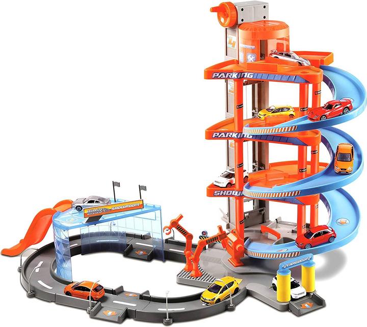 Actual product image Bburago Street Fire Mega Dealer Showroom