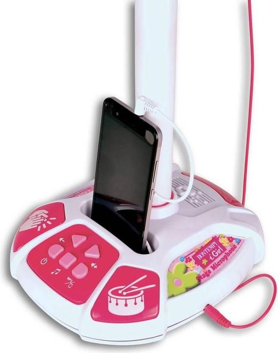 Actual product image Bontempi Vintage Stage Microphone Pink