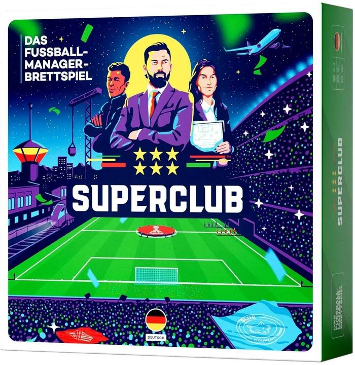Actual product image Superclub Football Manager  - Board Game (German)