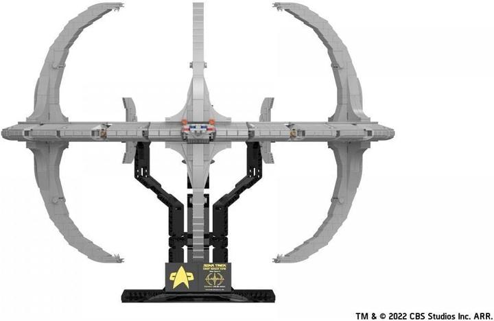 Actual product image Blue Brixx Star Trek Space Station Deep Space Nine