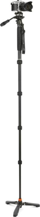 Produktbild 3 Legged Thing Punks Taylor 2.0 Monopod Kit w/DOCZ2 Foot Stabilizer & AH Trinity Darkness/Matte Black