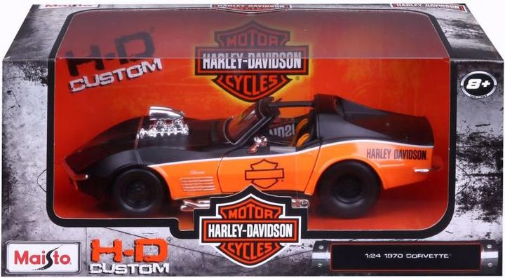 Produktbild Maisto Corvette 1970 im Harley Davidson