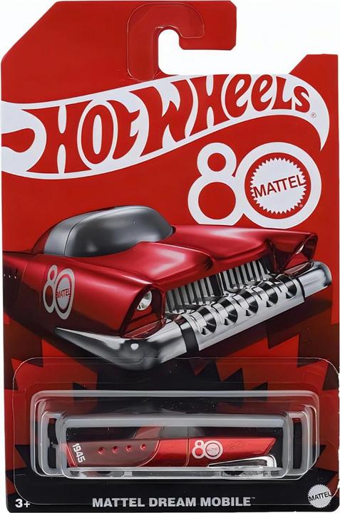 Actual product image Hot Wheels Mattel 80th Anniversary Dream Mobile