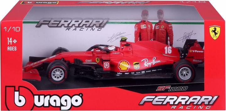 Image du produit Bburago Ferrari F1 SF1000 GP d'Autriche C.Leclerc