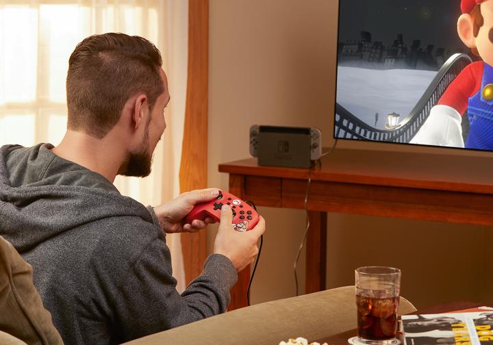 Actual product image PowerA Wired Controller Mario Edition (Switch)