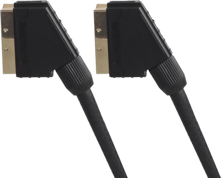 Productafbeelding Sinox Eén scartkabel. 0,75 m. Sorteer (0.75 m, Scart)