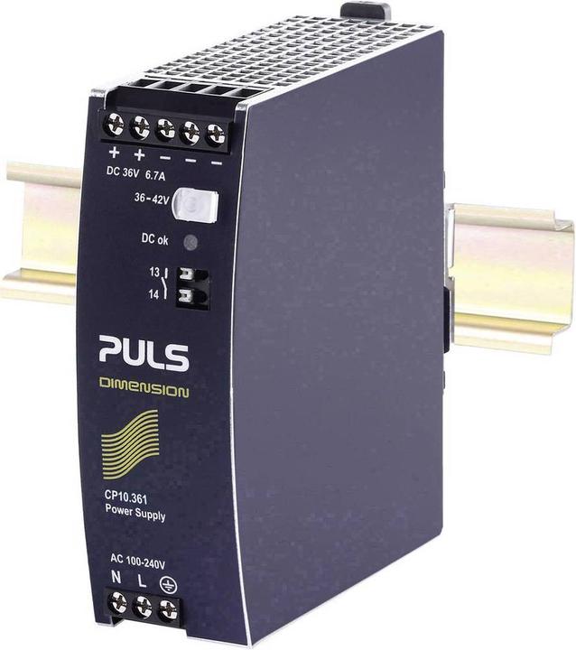 Produktbild PULS DIMENSION Hutschienen-Netzteil (DIN-Rail) 6.7 A 240 W