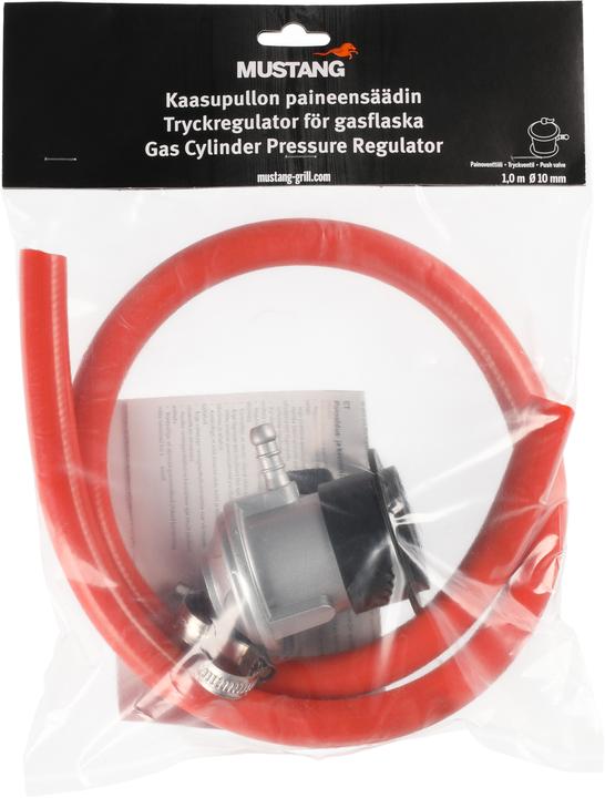 Produktbild Mustang Grill Niederdruckregler und Schlauch
