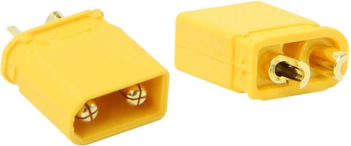Actual product image Jamara High-current plug/socket XT30 gold-plated Grip 1 pair
