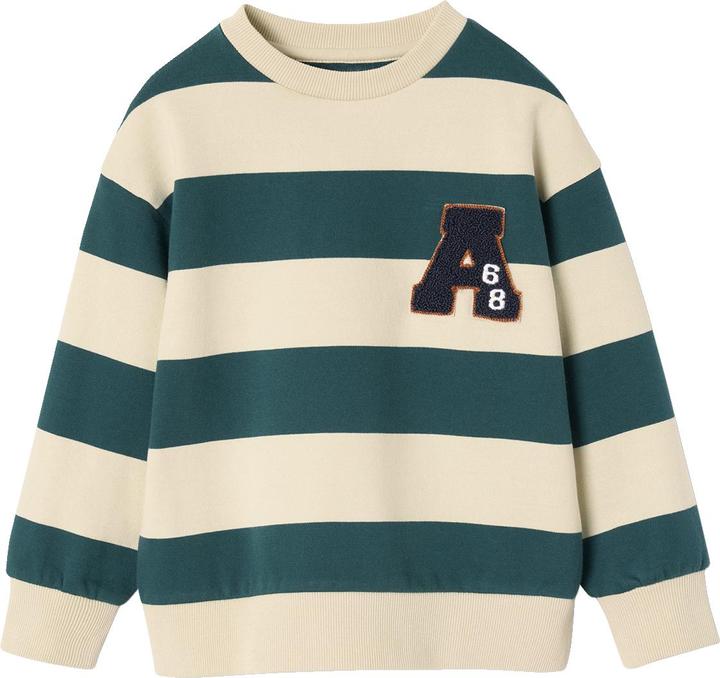 Produktbild Vertbaudet Jungen Sweatshirt mit Frottee-Patch (140)