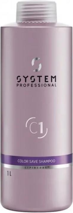 Actual product image System Professional Wella EnergyCode C2 Color Save Shampoo and Conditioner 1000ml (1000 ml, Liquid shampoo)
