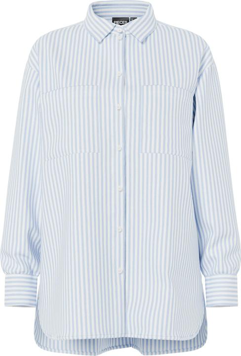 Pieces Pcmelia Ls Loose Shirt Wvn Noos Bc (S)