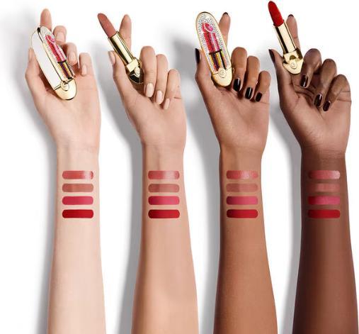 Actual product image Guerlain Christmas Collection Rouge G The Customisable Ultra-care Lipstick 207 Le Beige Bijou 3.5g (207 Le Beige Bijou)