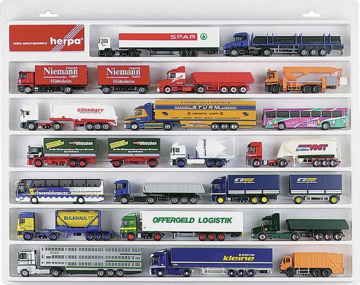 Actual product image Herpa 029216 H0 Schaukasten Kunststoff 570 mm x 450 mm x 35 mm