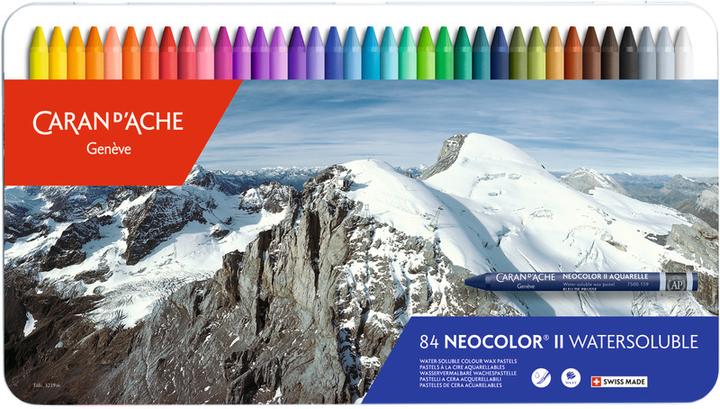 Produktbild Caran d'Ache Neocolor II Aquarelle Metallschachtel (Multicolor, 84 x)