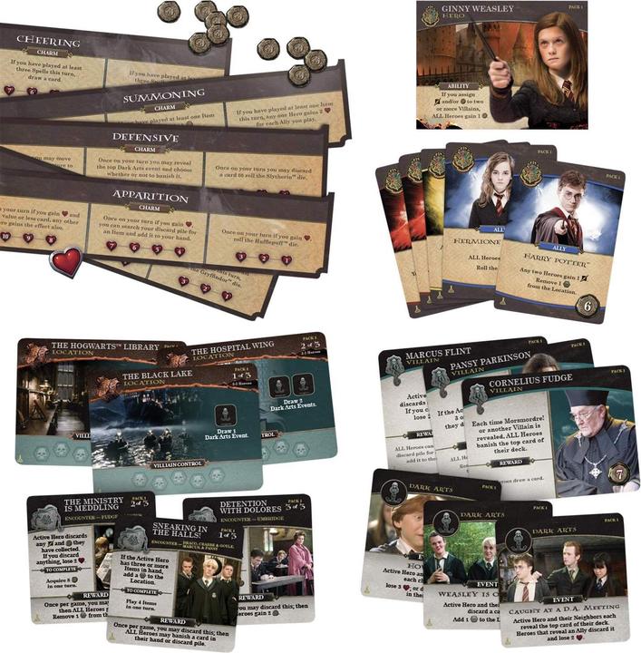 Produktbild Enigma USAopoly Harry Potter: Hogwarts Battle 60 min Brettspiel-Erweiterung (Englisch)