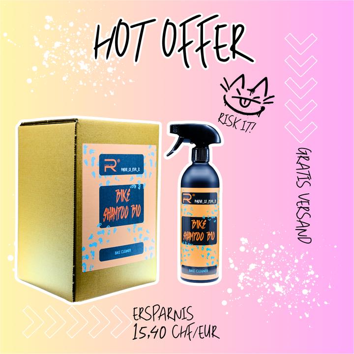 Immagine prodotto RISK iT! Shampoo Per Bici Biologico (5500 ml, Pulitore per biciclette)