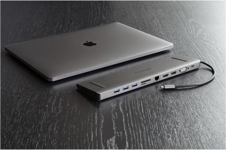 Produktbild Sitecom CN 389 Multiport Pro Dock (USB-C, 10 Ports)