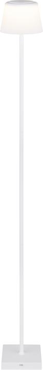 Actual product image Globo Gregoir LED floor lamp 4W CCT IP44 White matt, metal Ø13cm 58434SW