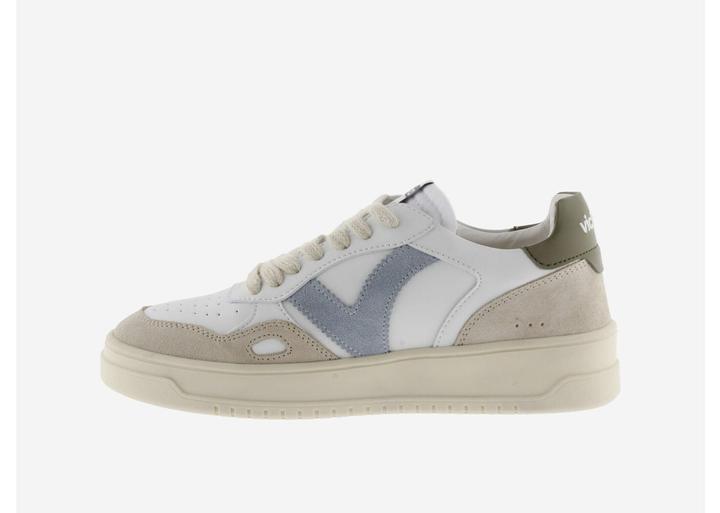 Actual product image Victoria leather effect and split leather trainers seul (36)