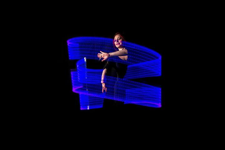 Actual product image Fun In Motion Toys WANDINI Glow.0 LED FLOATING WALL