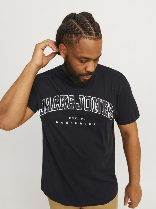 Actual product image Jack & Jones Jjecaleb Varsity Tee Ss O-Neck Noos Pls (4XL)