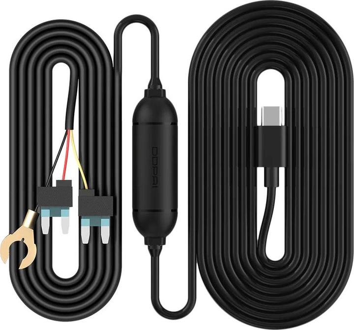Image du produit DDpai Adaptateur zasilania Hardwire Kit USB-C (Écran intégré, Récepteur GPS)