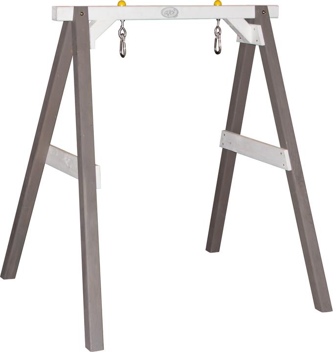 Produktbild Axi Babyschaukel Grau/Weiss mit Sitz Grau/Weiss