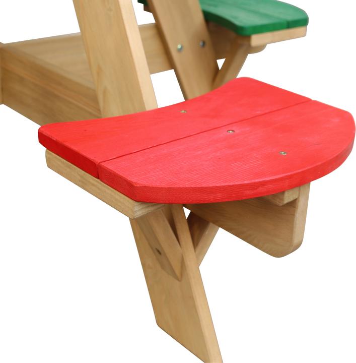 Image du produit Axi Table de pique-nique ovni ronde arc-en-ciel