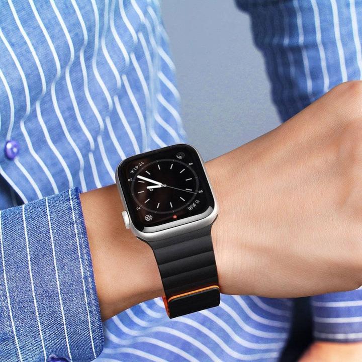 Produktbild Dux Ducis magnetic strap watch strap 7/6/5/4/3/2 (40 mm, 38 mm, 41 mm, Silikon)