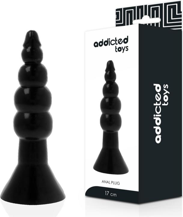 Immagine prodotto Addicted toys Plug Anale 17cm Nero