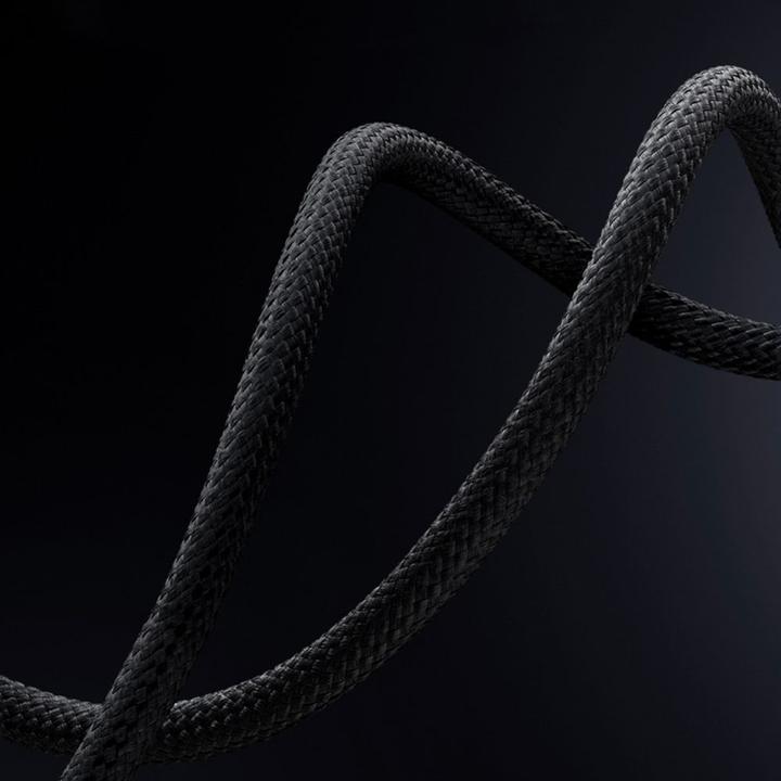 Image du produit Baseus Câble USB pour USB-C Glimmer Series, 100W, 1m (Noir) (1 m, USB 2.0, 100 W)