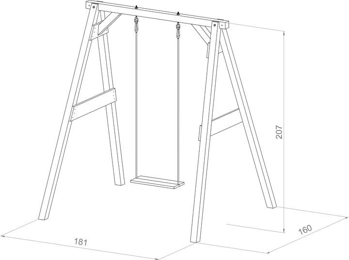 Actual product image Axi Single Swing