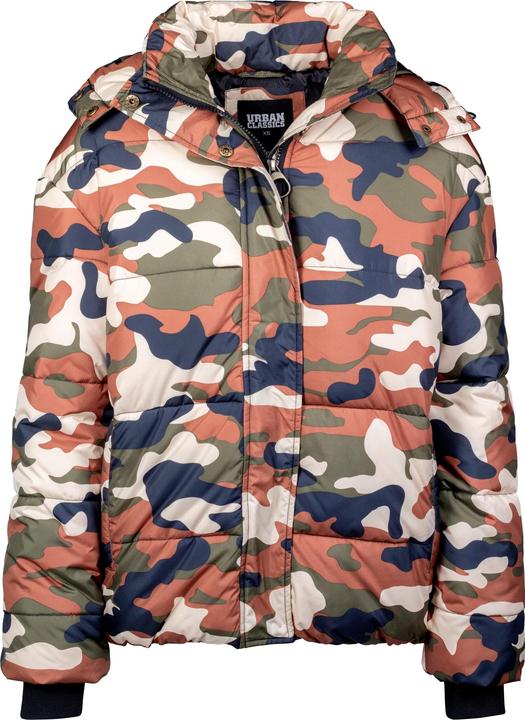 Image du produit Urban Classics Ladies Boyfriend Camo Puffer Jacket (XL)