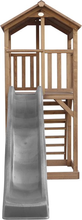 Produktbild Axi Beach Tower Spielturm Braun - Graue Rutsche