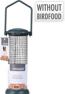Actual product image ProGarden Bird Feeder Green D8.5Xh23Cm