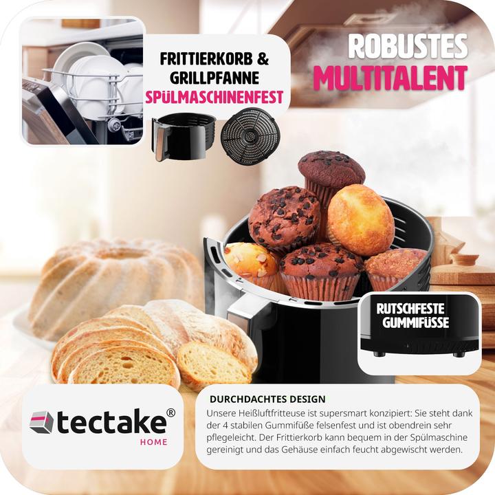Image du produit tectake Friteuse à air chaud Mika