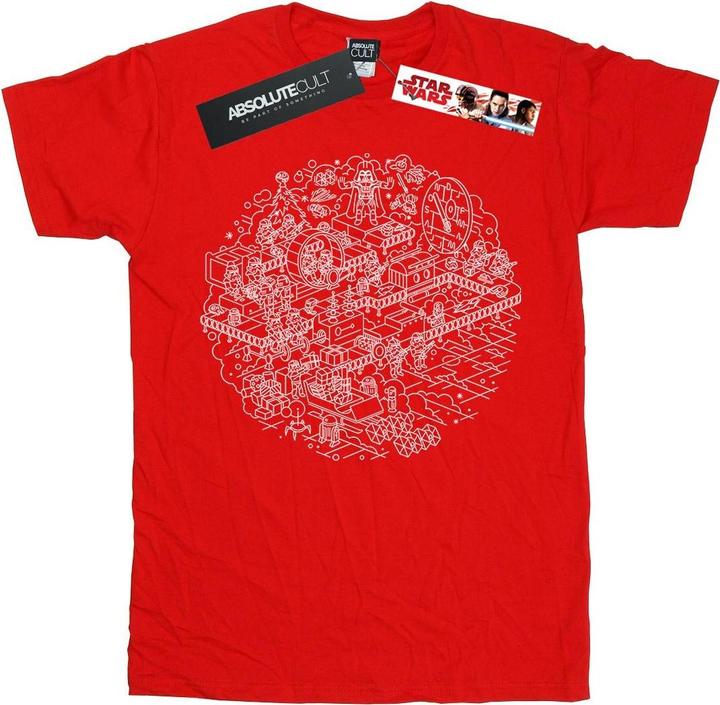 Star Wars Christmas Death Star TShirt Mädchen