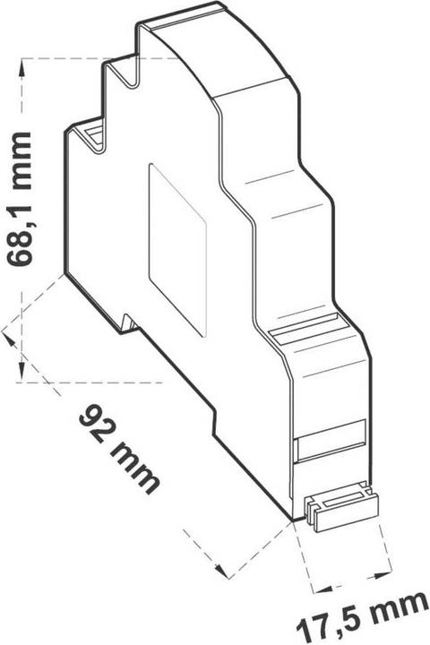Actual product image Comatec DIN rail power supply unit Power supply
