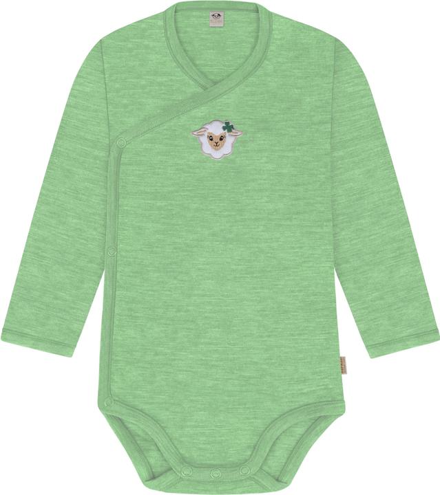 Image du produit Normani Lot de 3 body bébé emmailloté manches longues body Toddler en laine mérinos - 9357 (68)