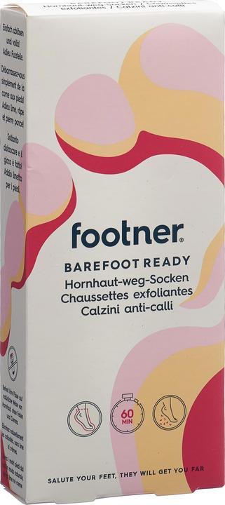 Actual product image Footner Exfoliating Socks (Foot mask, 642.60 ml)