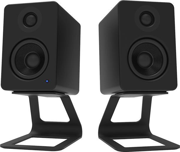 Produktbild Kanto SE2 Elevated Desktop Speaker Stands for Small Speakers & Compact 2”-3” Studio Monitors | 3.8” (1 Paar, Ständer, Nicht beweglich)