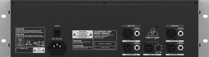Actual product image Behringer Ultragraph Fbq-Pro Fbq6200